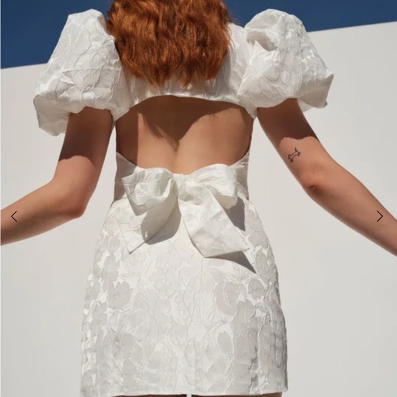 For Love And Lemons White Mini Dress - Picture 2 of 4